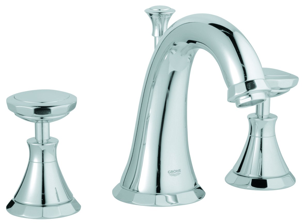 Amazon | Grohe 20 124 A Kensington 1.2 GPM Widespreadバスルーム